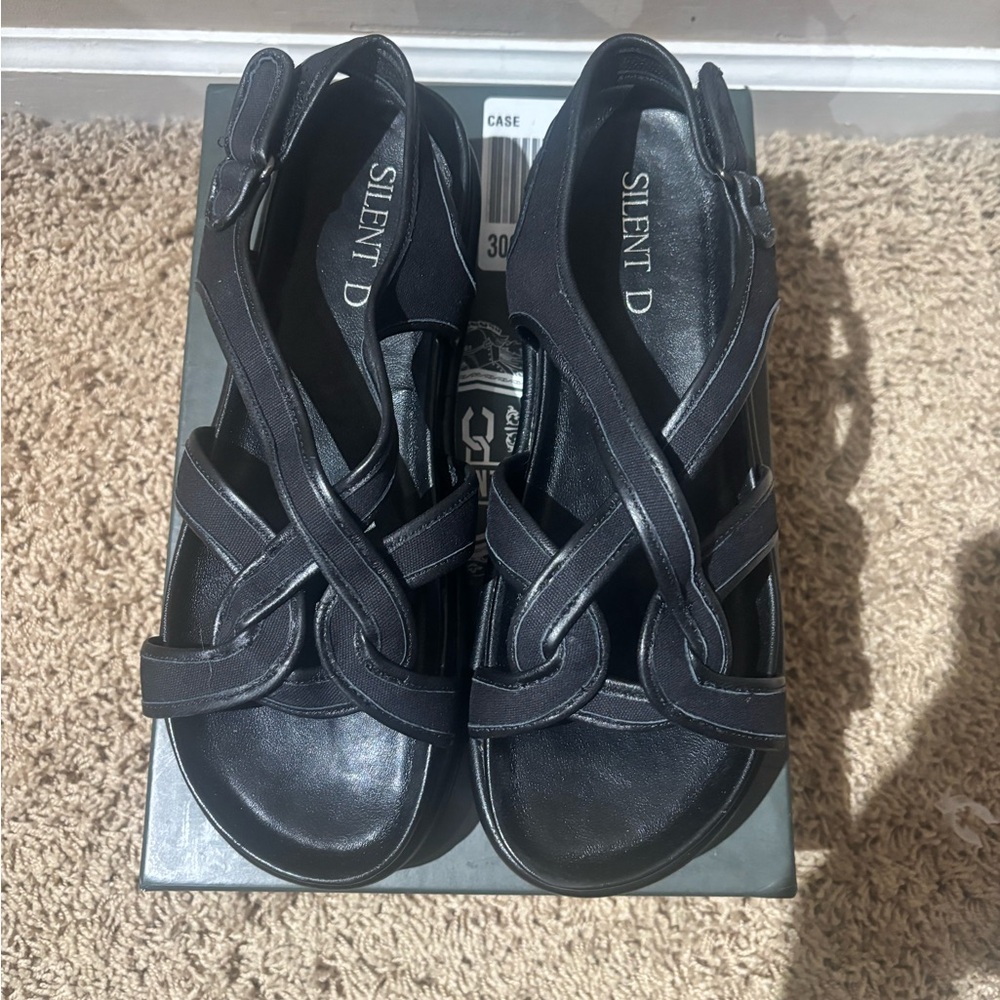 Silent D Pure Platform Sandals